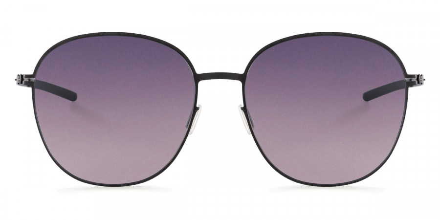 Ic! Berlin Coho Black Sunglasses Front View