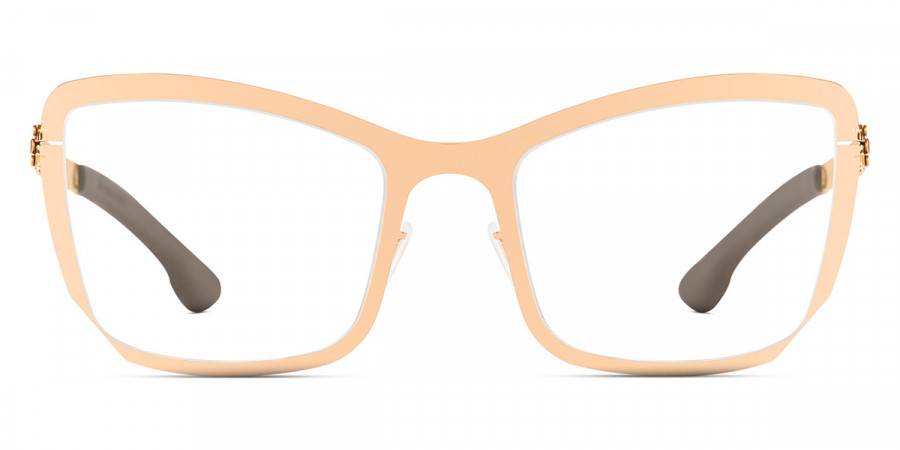 Ic! Berlin Denisa C. Rose Gold Eyeglasses Front View