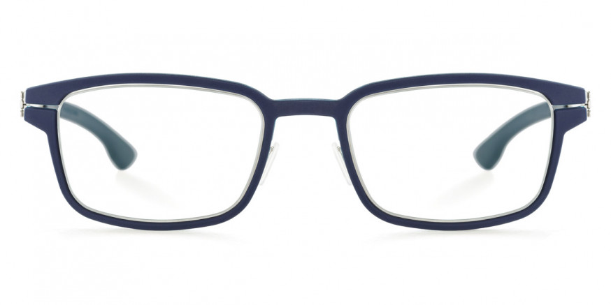 Ic! Berlin District Pearl-Navy-Blue Eyeglasses Front View