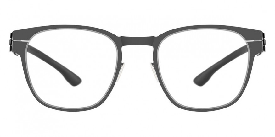 Ic! Berlin Edgar Gun-Metal Eyeglasses Front View