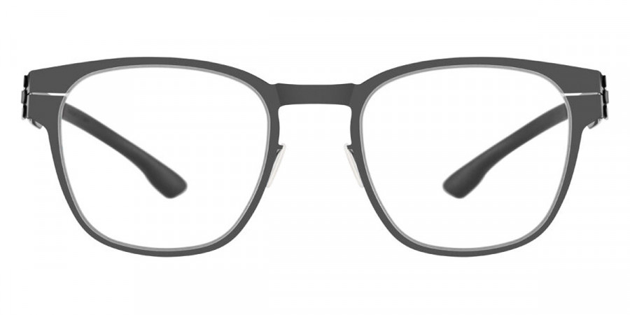 Ic! Berlin Edgar Gun-Metal Eyeglasses Front View