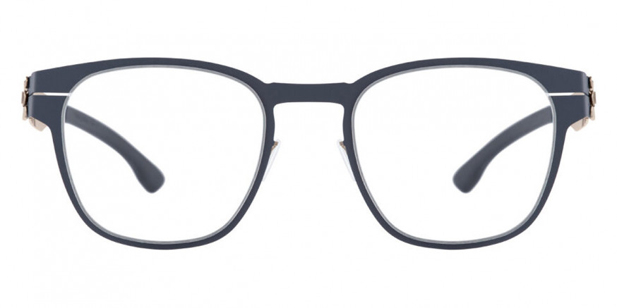 Ic! Berlin Edgar Marine Blue-Bronze Eyeglasses Front View