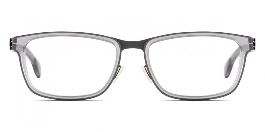 Ic! Berlin Ellner O. Gunmetal-Sky-Gray Eyeglasses Front View