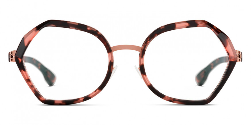 Ic! Berlin Emmeline Shiny Copper Ecoblush Eyeglasses Front View