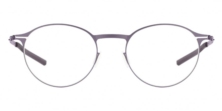 Ic! Berlin Etesians X-Small Shiny Aubergine Eyeglasses Front View