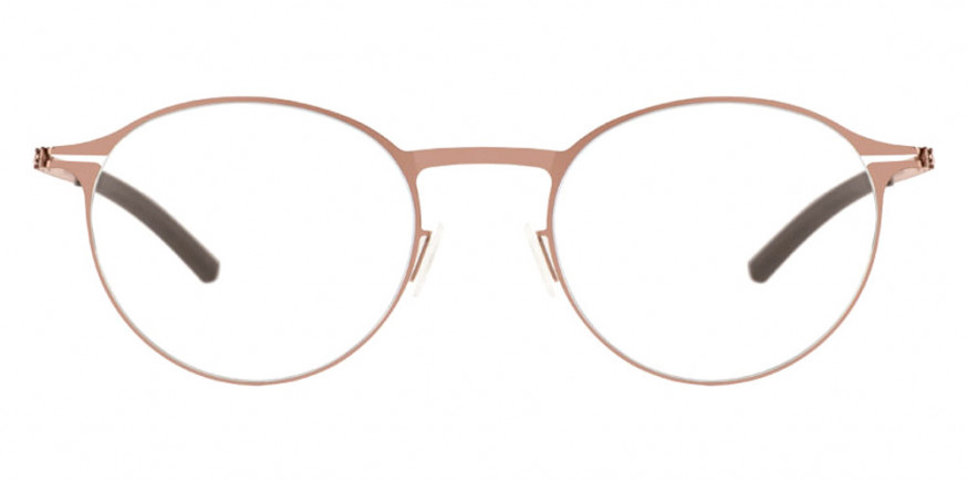 Ic! Berlin Etesians X-Small Shiny Copper Eyeglasses Front View
