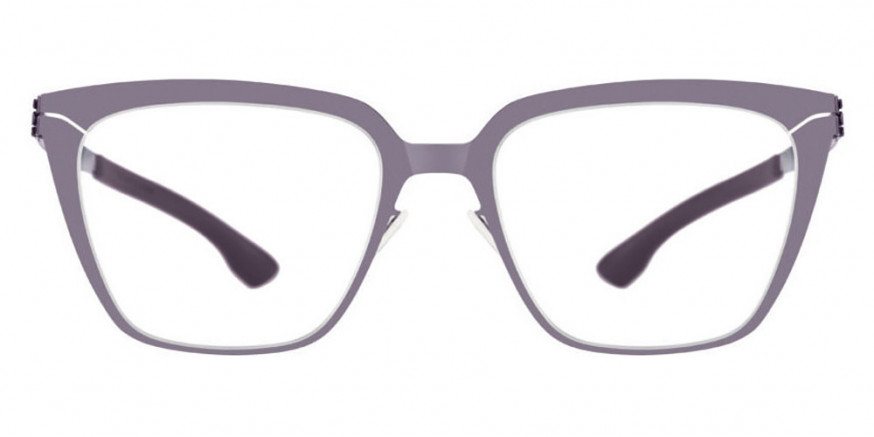 Ic! Berlin Evelyn Shiny-Aubergine Eyeglasses Front View
