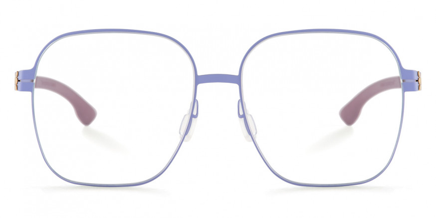 Ic! Berlin Factory Gold Lilac Eyeglasses Front View