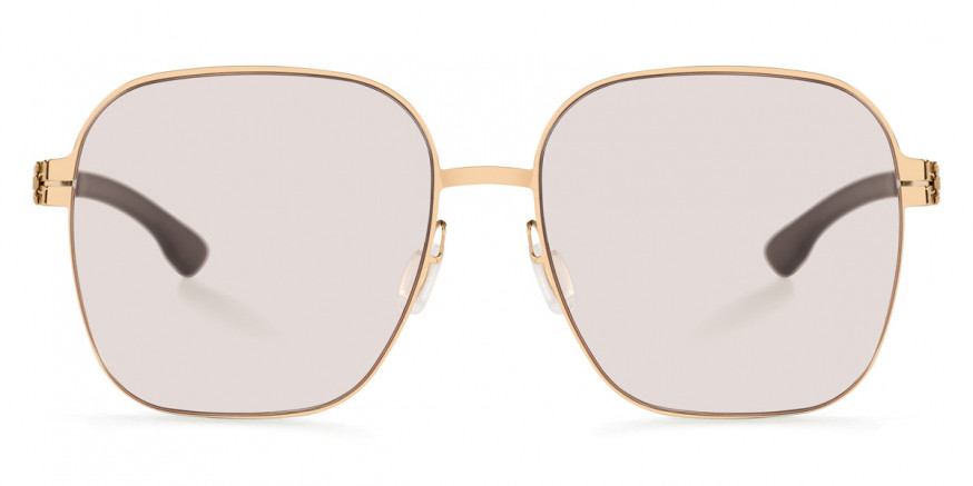 Ic! Berlin Factory Rosé-Gold Eyeglasses Front View