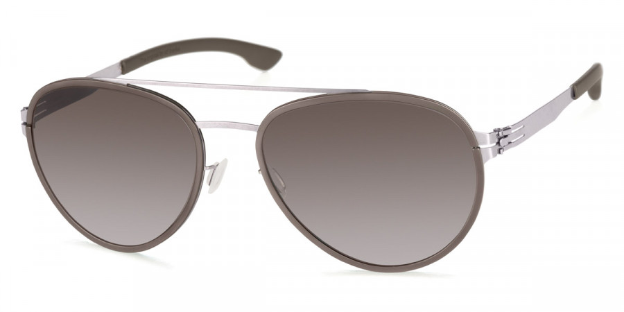 Ic! Berlin Ferrum Rough-Graphite Sunglasses Side View