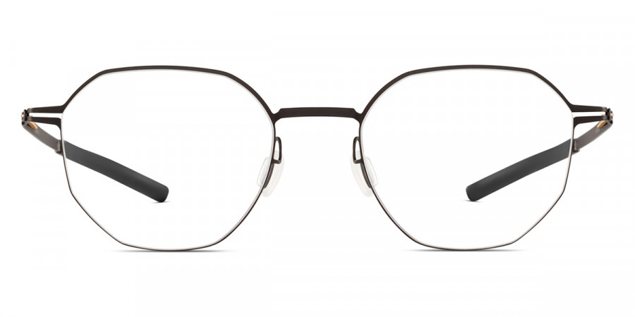 Ic! Berlin Gen Black Eyeglasses Front View
