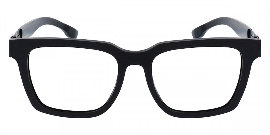 Ic! Berlin Geoffrey Ecocrystal Rough Eyeglasses Front View