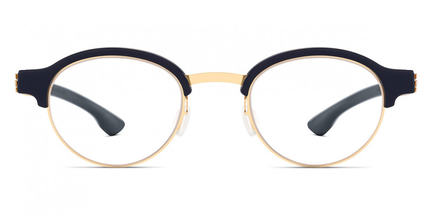 Ic! Berlin Haru Sun-Gold-True-Blue Eyeglasses Front View