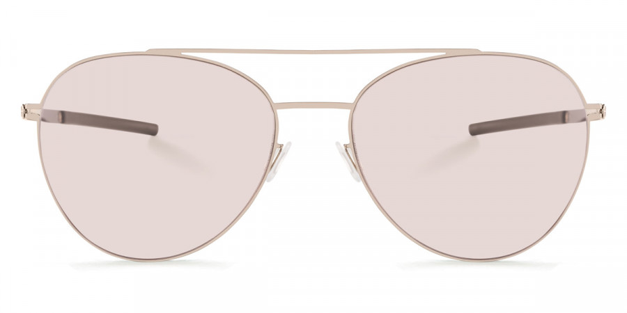 Ic! Berlin Hayate Shiny Bronze Sunglasses Front View