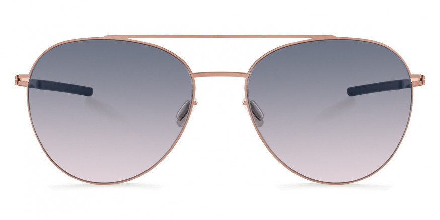 Ic! Berlin Hayate Shiny Copper Sunglasses Front View