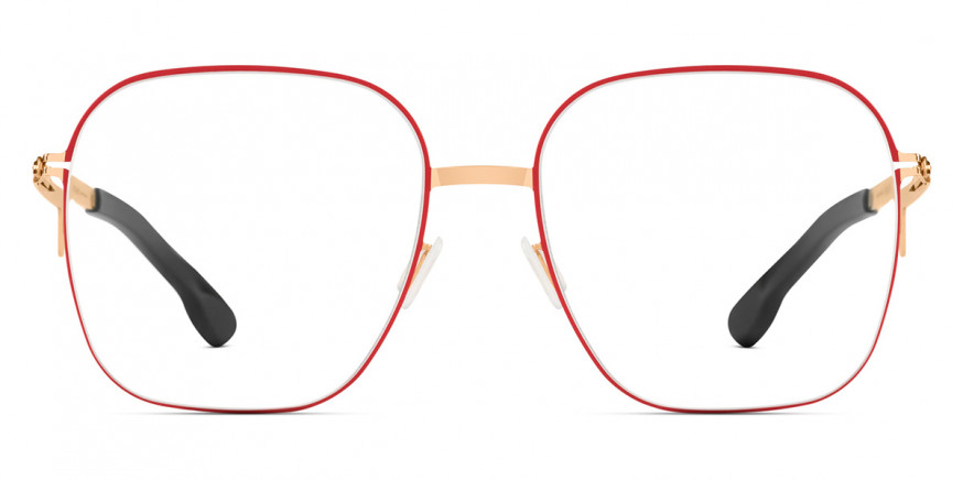 Ic! Berlin Hedy Rose Lava Circle Eyeglasses Front View