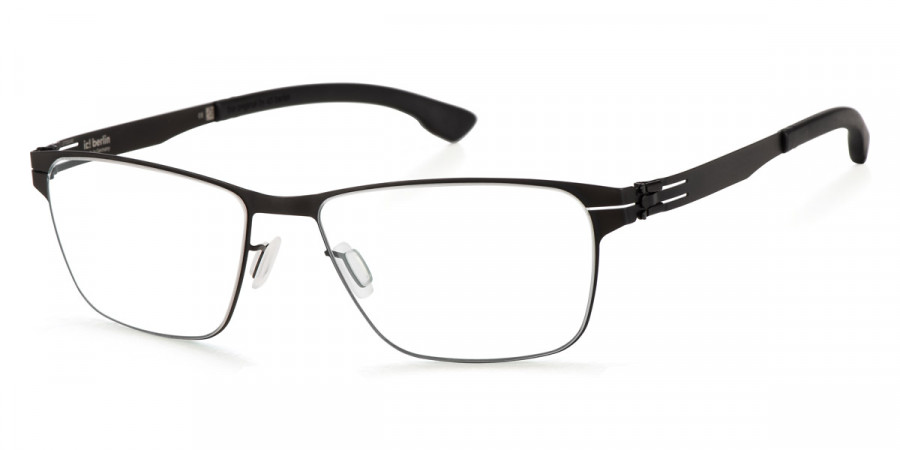 Ic! Berlin Henning O. Black Eyeglasses Side View