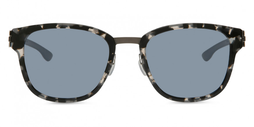 Ic! Berlin Homer H. Graphite-Black-Crystal Sunglasses Front View