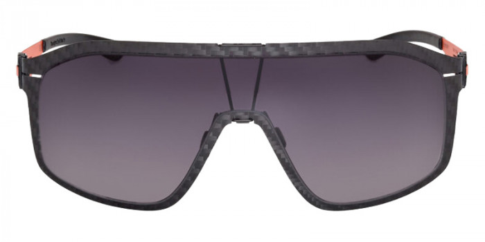 Ic! Berlin™ IA0008 AMG 19 Shield 02B 131 - Matte Black/Black/Monocolor