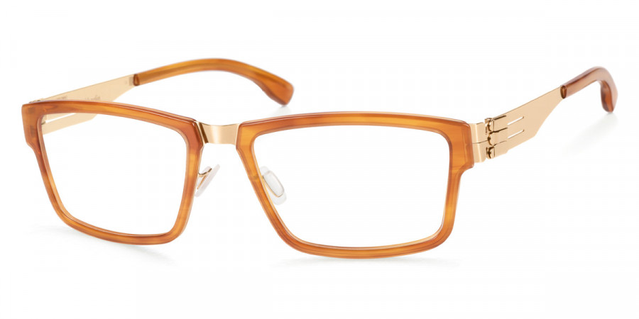 Ic! Berlin Igor R. Rosé-Gold-Amur Eyeglasses Side View