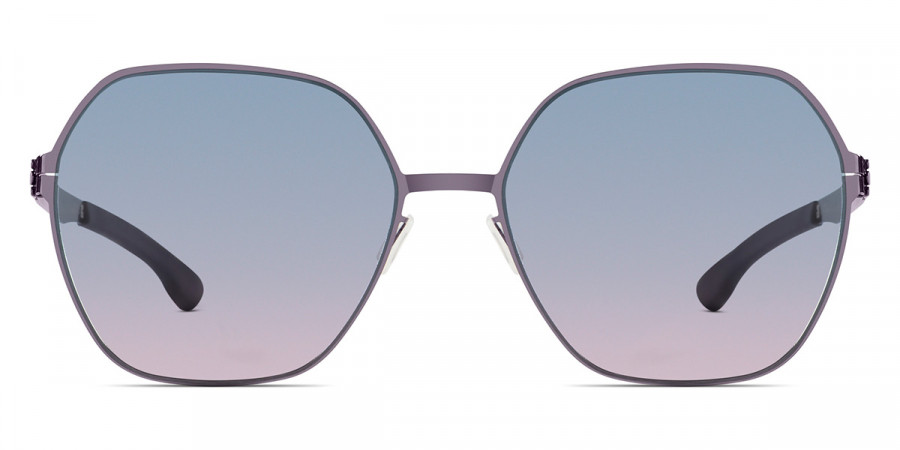 Ic! Berlin Jacy C. Shiny-Aubergine Sunglasses Front View