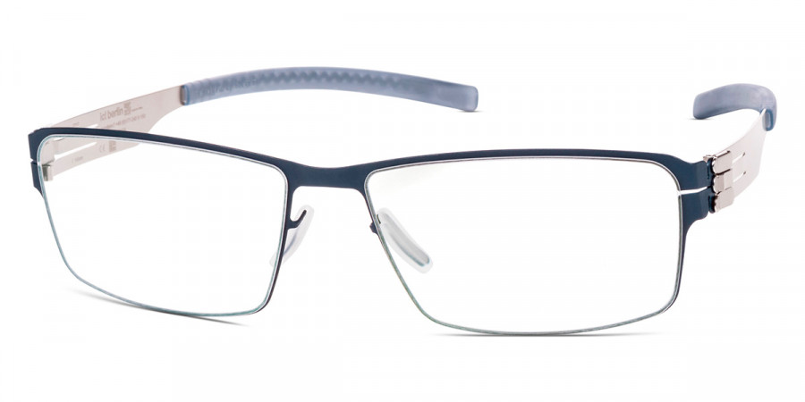 Ic! Berlin Jürgen H. Marine Blue Eyeglasses Side View