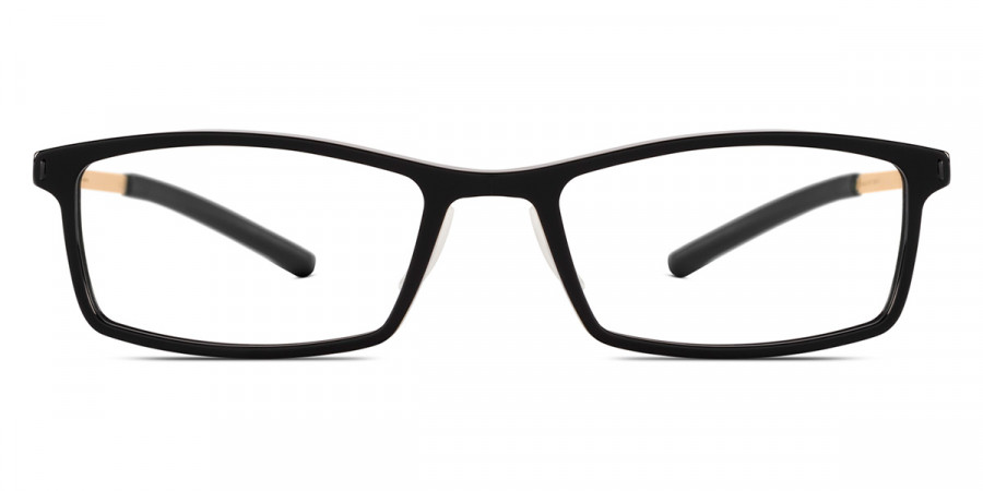Ic! Berlin Kanok Black Eyeglasses Front View