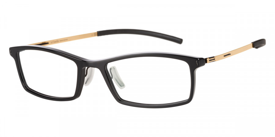 Ic! Berlin Kanok Black Eyeglasses Side View