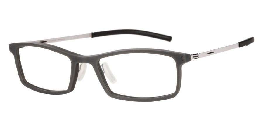 Ic! Berlin Kanok New Gray Rough Eyeglasses Side View