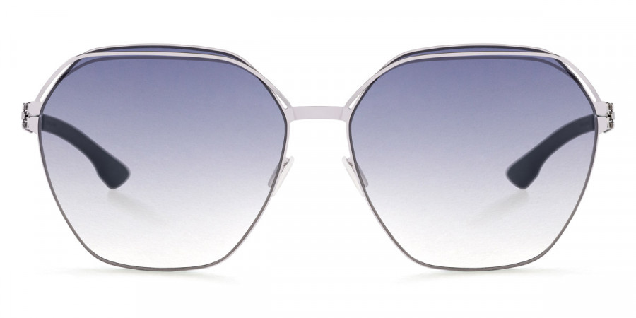Ic! Berlin Kiez Chrome Sunglasses Front View