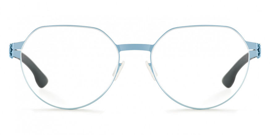 Ic! Berlin Ksenia E. Electric-Light-Blue Eyeglasses Front View