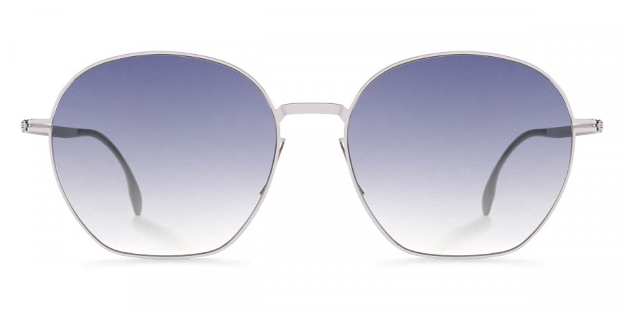 Ic! Berlin Kusi Full Metal Chrome Sunglasses Front View