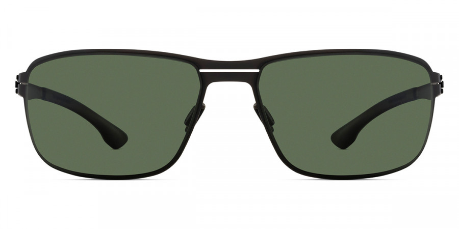 Ic! Berlin Lance Black Sunglasses Front View