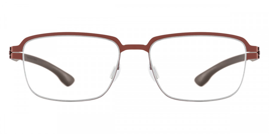 Ic! Berlin Luan Teak/Fired Brick Pop Eyeglasses Front View
