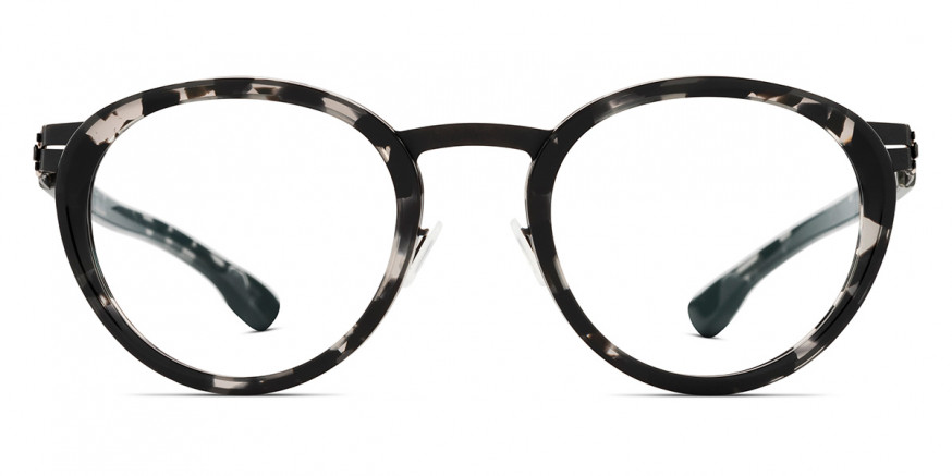 Ic! Berlin Lynda Black-Ecocloud Eyeglasses Front View