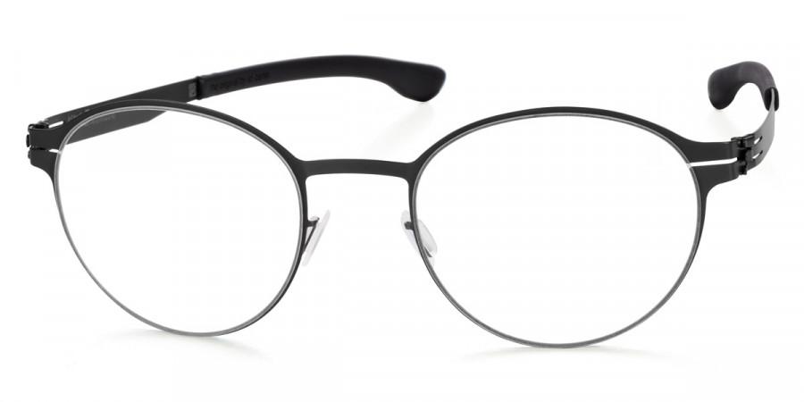 Ic! Berlin Maik S. Black Eyeglasses Side View