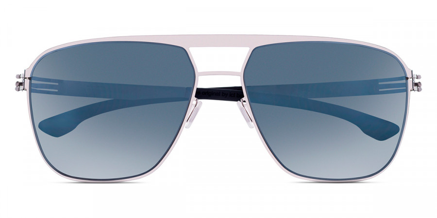 Ic! Berlin Marcel E. Chrome Sunglasses Front View
