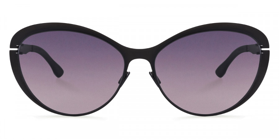 Ic! Berlin Mauerpark Black Sunglasses Front View