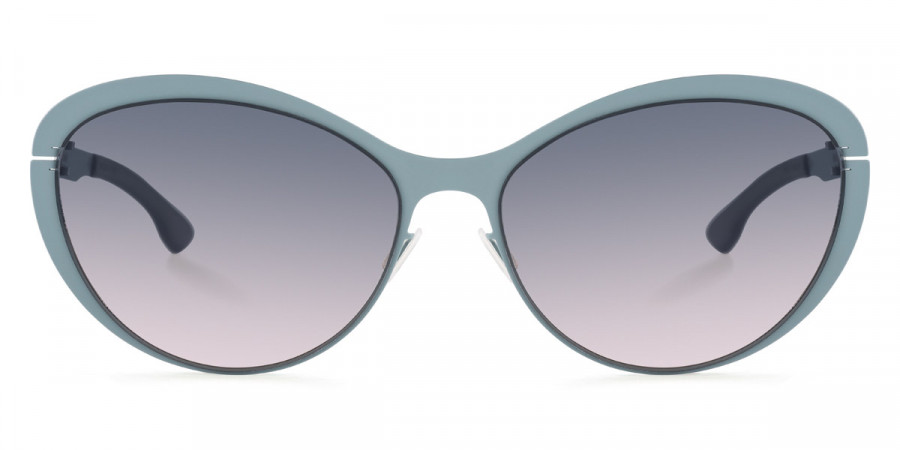 Ic! Berlin Mauerpark Venice Green Sunglasses Front View