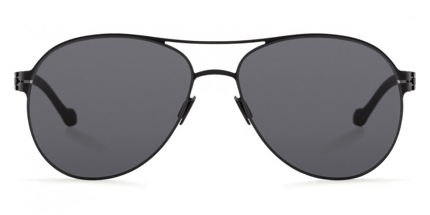 Ic! Berlin MB 02 Black Sunglasses Front View