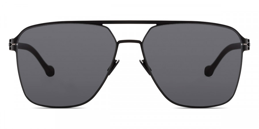 Ic! Berlin MB 03 Black Sunglasses Front View