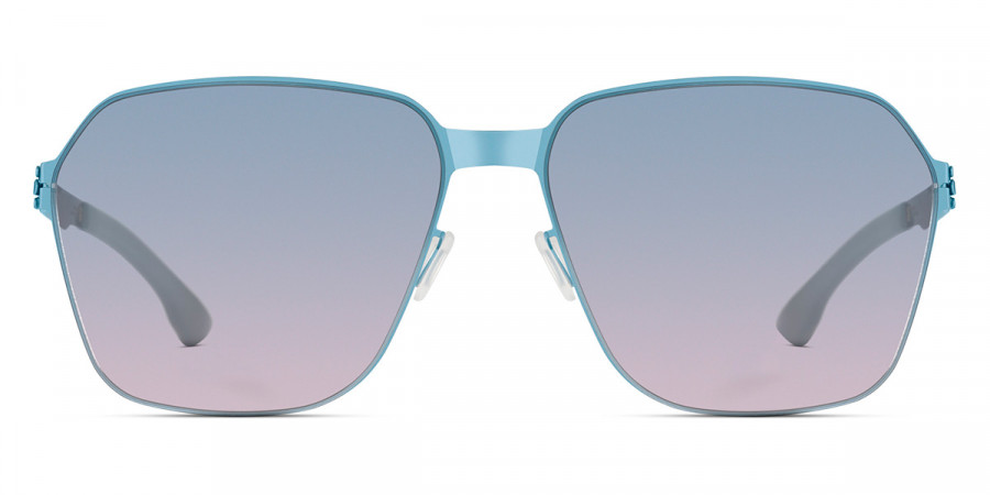 Ic! Berlin MB 04 Electric-Light-Blue Sunglasses Front View