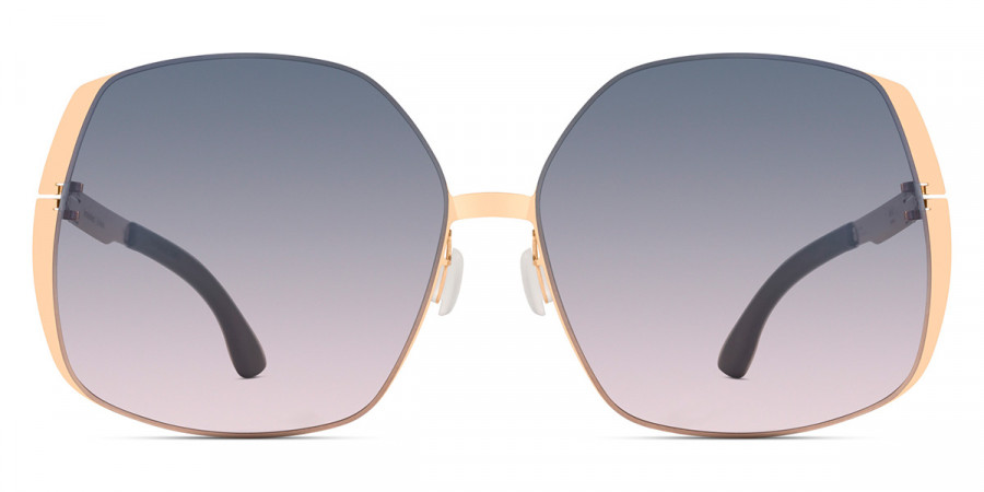 Ic! Berlin MB 06 Rosé-Gold Sunglasses Front View