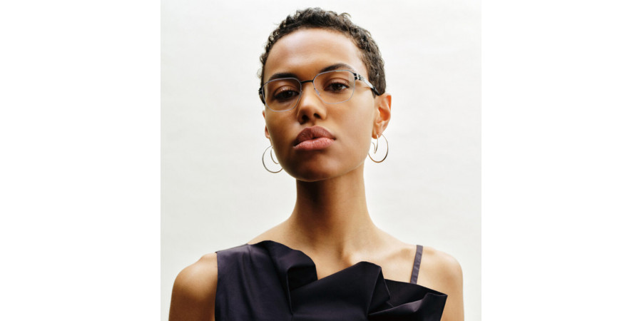 Ic! Berlin MB 12 Black Eyeglasses Lifestyle Shot 2