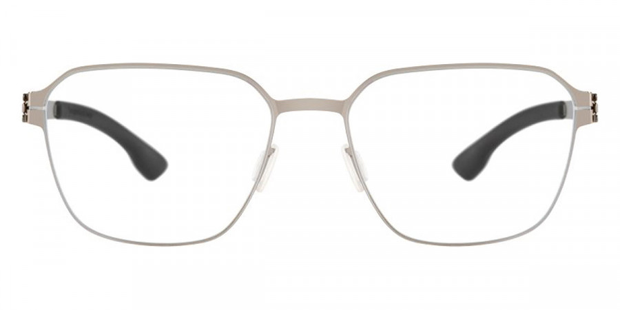 Ic! Berlin MB 12 Shiny Graphite Eyeglasses Front View