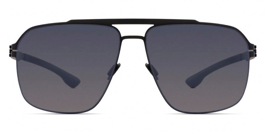 Ic! Berlin MB 14 Black Sunglasses Front View