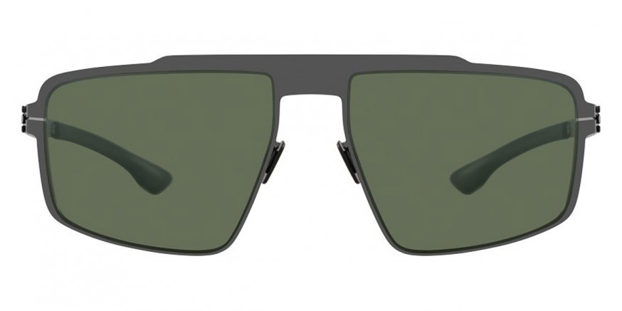 Ic! Berlin MB 16 Gun-Metal Sunglasses Front View