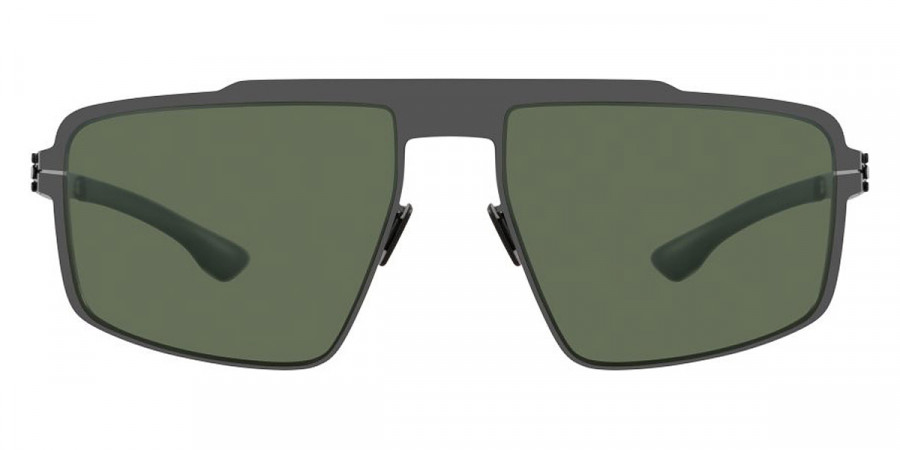 Ic! Berlin MB 16 Gun-Metal Sunglasses Front View