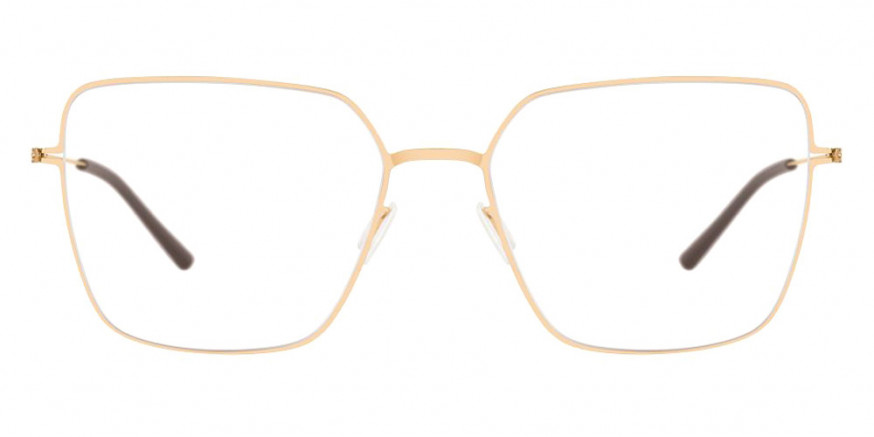 Ic! Berlin Mea Rose-Gold Eyeglasses Front View