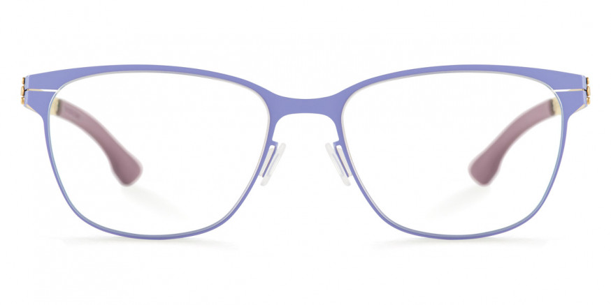 Ic! Berlin Mila Z. Gold Lilac Eyeglasses Front View